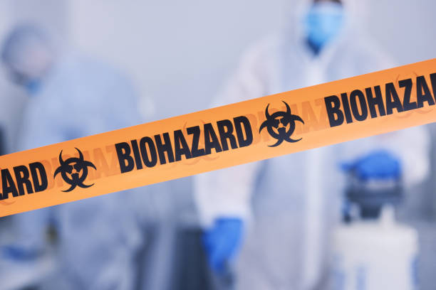 Professional Blood Cleanup technician working in Center Harbor, NH